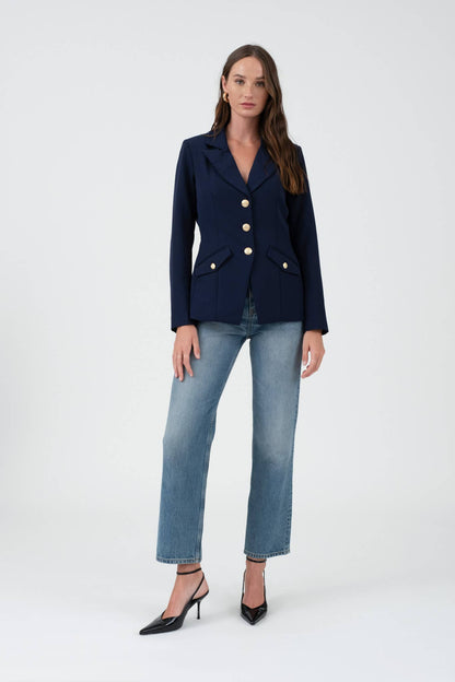 Jackie Navy Blazer