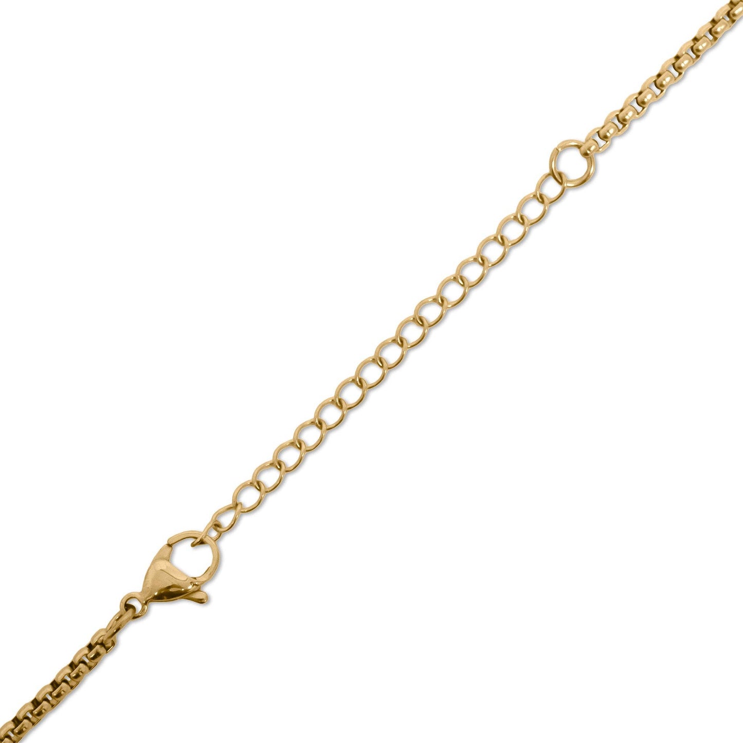 Willa 18K Gold Stainless Steel Bolo Necklace : Gold