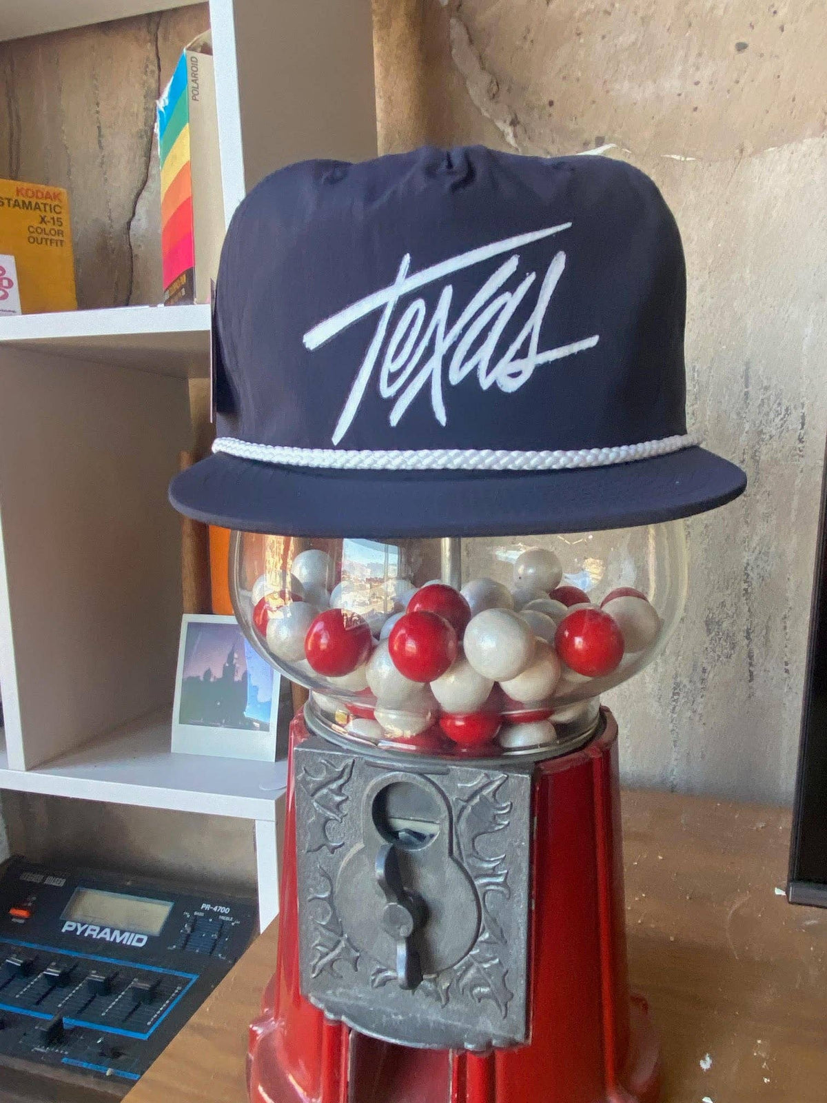 Roped Texas Script Hat: Army