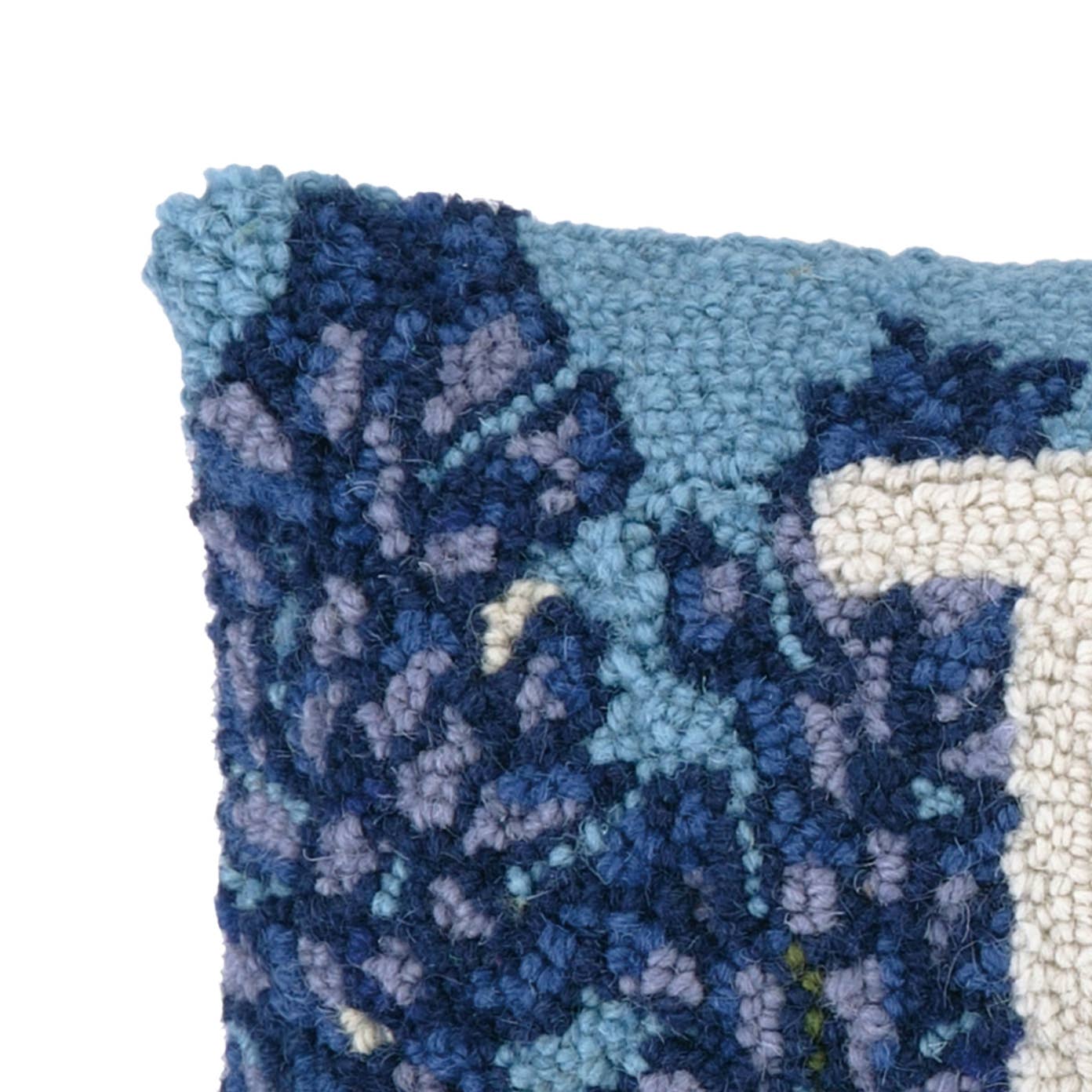TEXAS BLUE BONNET HOOK PILLOW