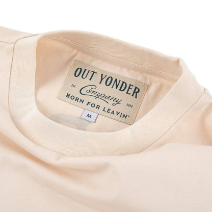 Eight Flat Boxy Unisex Tee (Natural)