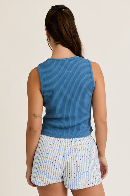 Feeling Lucky Embroidered Tank Top
