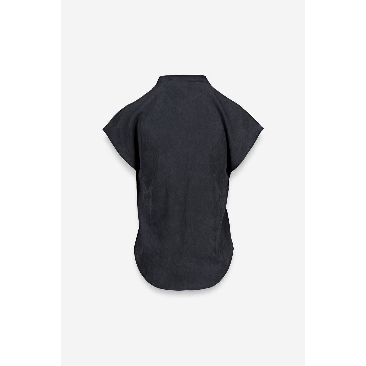 Soft Matte Drop Shoulder Blouse: Wine / S
