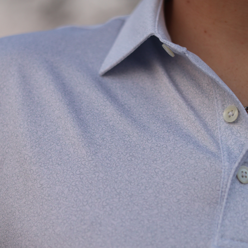 Cowboy Hat Polo: Navy