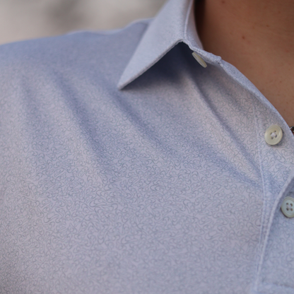 Cowboy Hat Polo: Navy