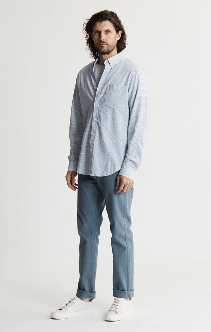 Classic Oxford Long Sleeve Shirt: WHITE / 2XL