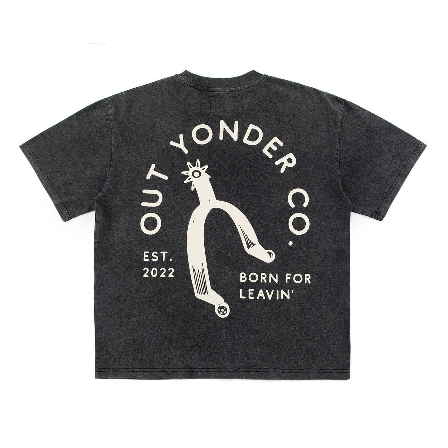 Spur Boxy Tee (Vintage Black)