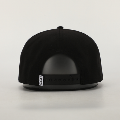 Cowboy Country Club Golfer Roped Hat: Black