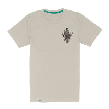Buffalo T-Shirt: Sand