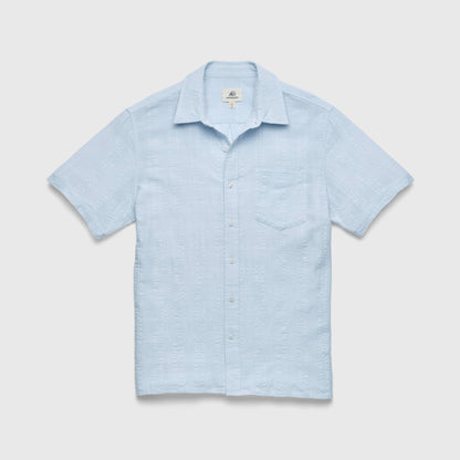 Joseph Textured S/S Shirt - Light Blue: Light Blue