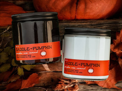 SADDLE UP PUMPKIN - Pumpkin, Moss, Caramel Candle