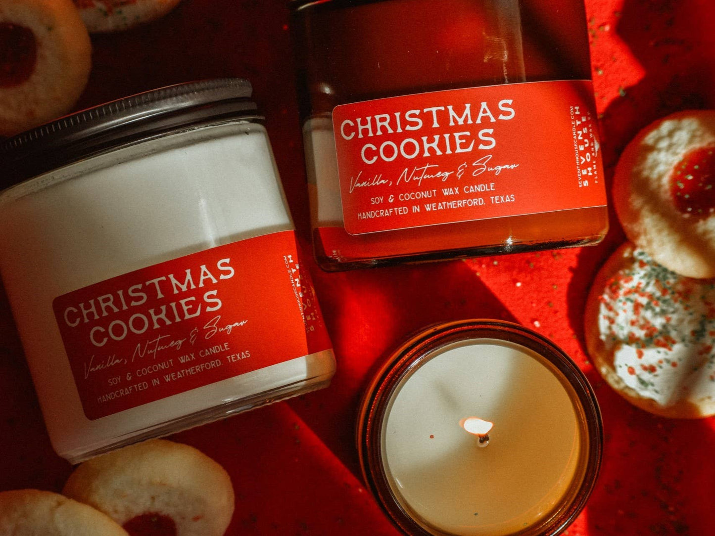 CHRISTMAS COOKIES - Vanilla, Nutmeg & Sugar