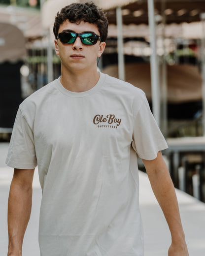 OLE BOY 10 Point Buck T-Shirt: Pigment Ivory