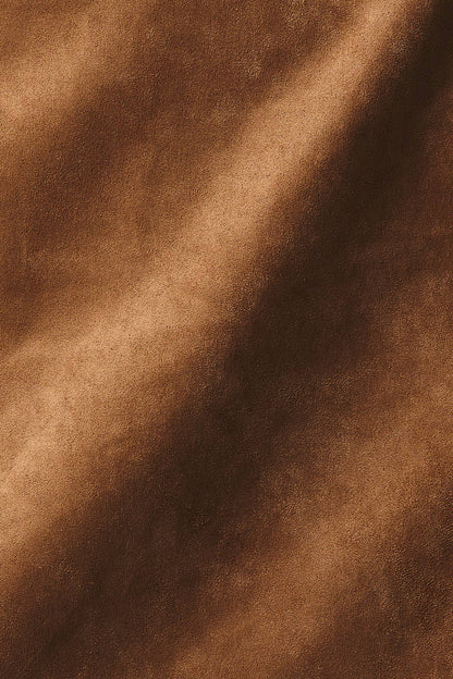 Sally Suede Mini Skirt: Tan