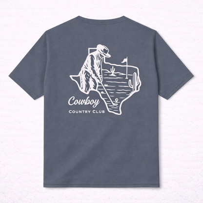 Texas Golf Tee: Navy