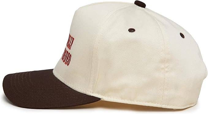 2-Tone Cap - This Actually is My First Rodeo - Black/Beige
