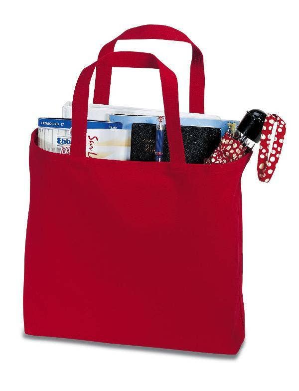TBF Heavy Cotton Denim Convention Tote Bag - TF270: Washed Denim