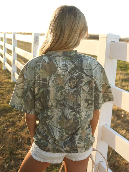 MEMBERS ONLY OVERSIZED TEE - CAMO