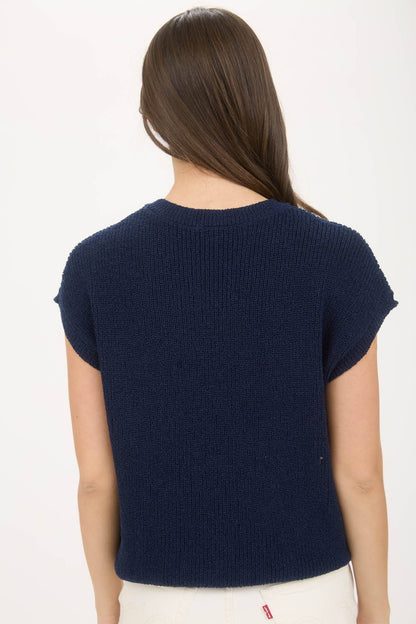 Dockside Short Sleeve Knit Top