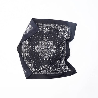 Rider's Moon Bandana in Ranch Black: Black / SINGLE