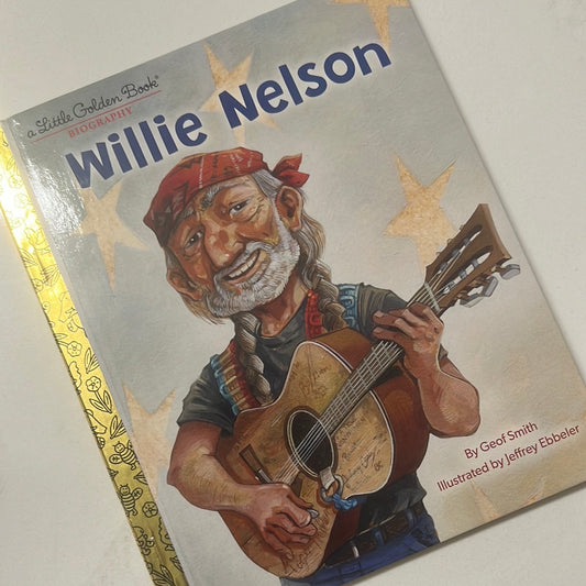 Willie Nelson golden book