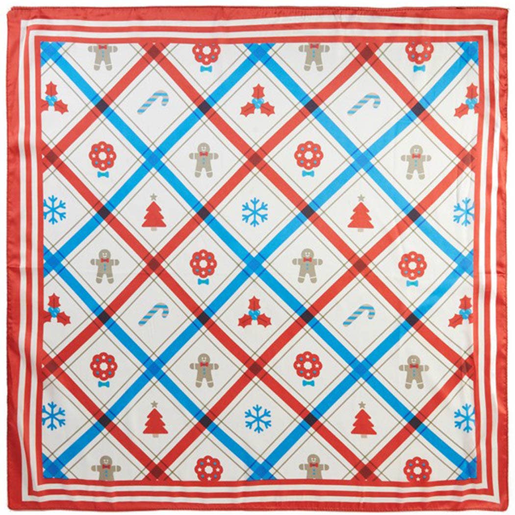 Christmas Print Bandana: GR