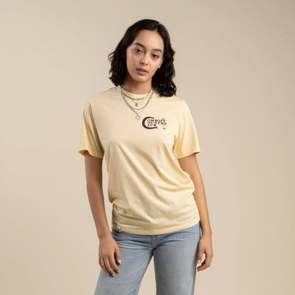 Cowboy Country Club T-Shirt: Cream