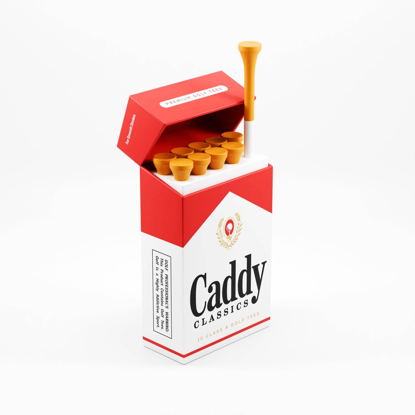 cigarette tee holder Caddy Classics Bamboo Golf Tees | Eco-Friendly
