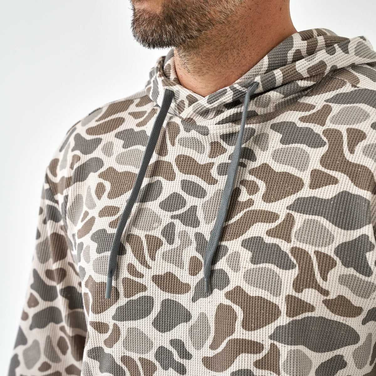 Burlebo Thermal Hoodie - Classic Deer Camo