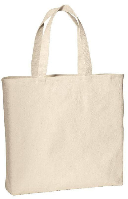TBF Heavy Cotton Denim Convention Tote Bag - TF270: Washed Denim