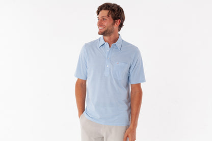Performance Players Shirt: Hobby Stripe Light Blue
