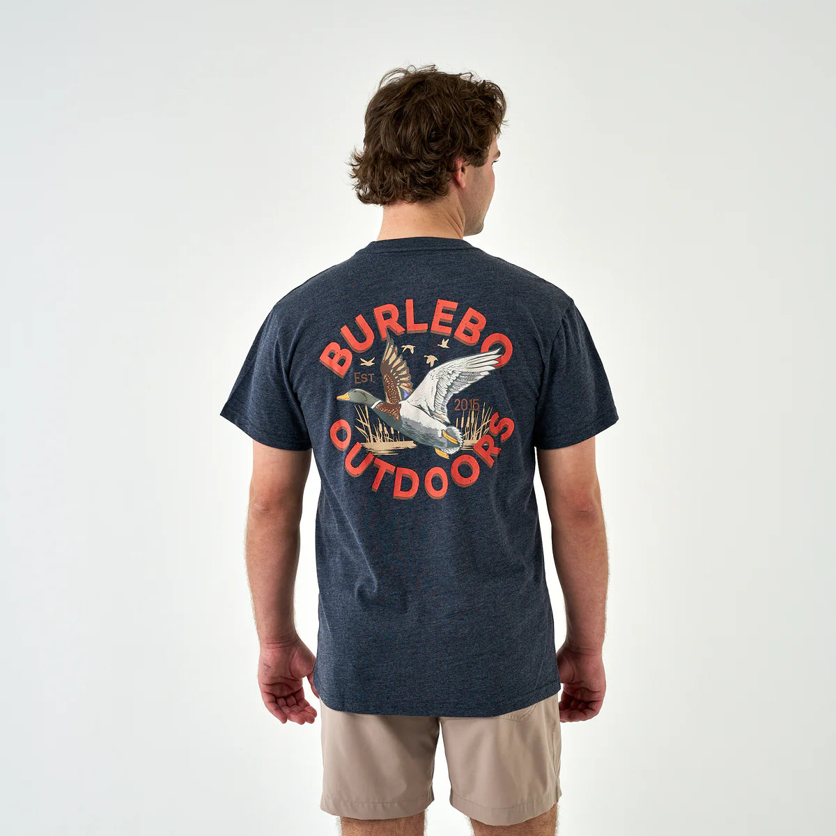Short Sleeve Tee - Old School Duck Hunt - Heather