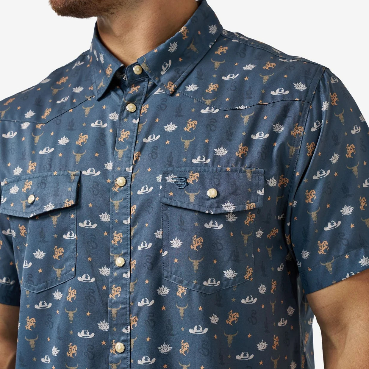 Performance Western Shirt: Desert Night