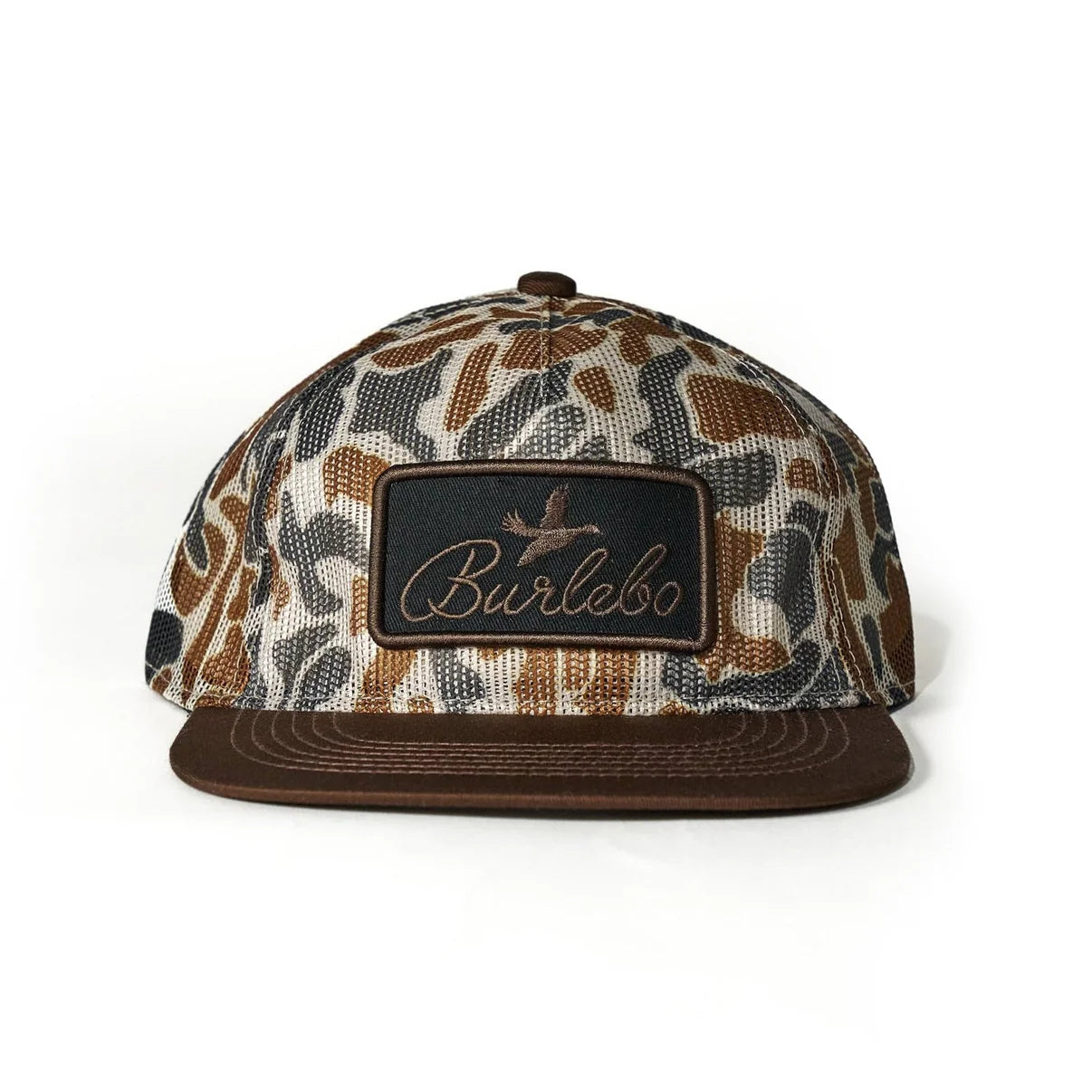 Burlebo Hat: Woods Camo Mesh