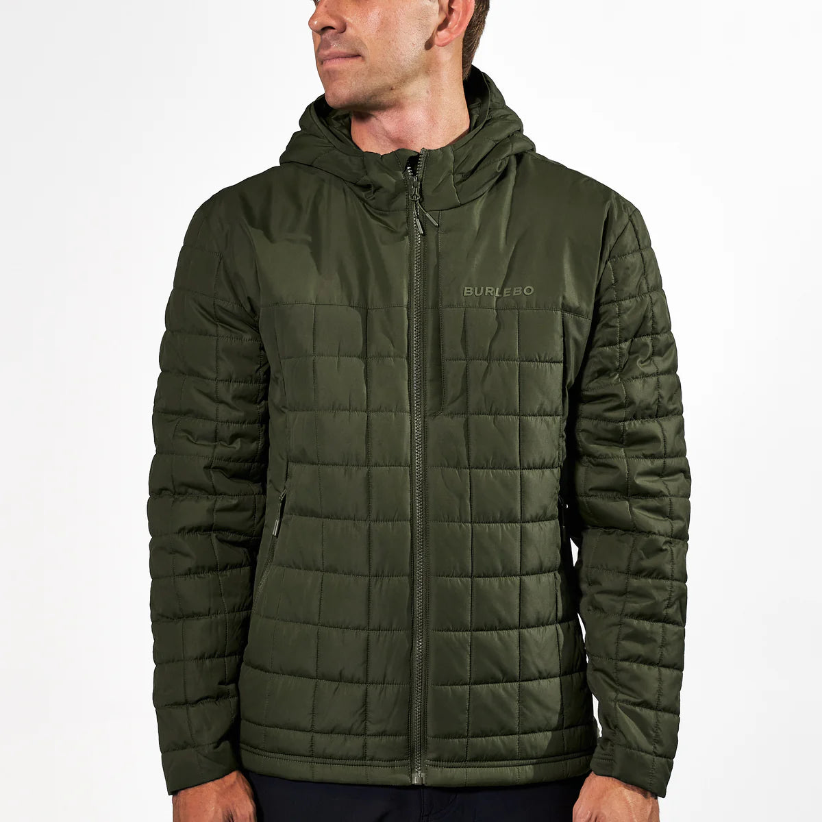 Puffer Jacket - Mallard Green