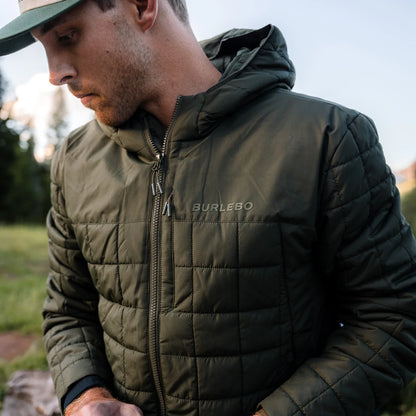 Puffer Jacket - Mallard Green