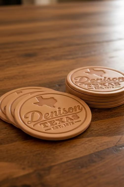 Denison Texas Coaster