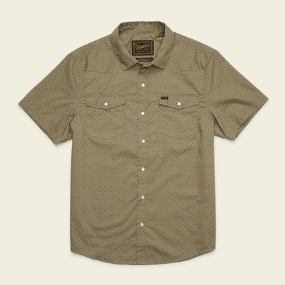 H Bar B Snapshirt: Lockhart Floral Olive