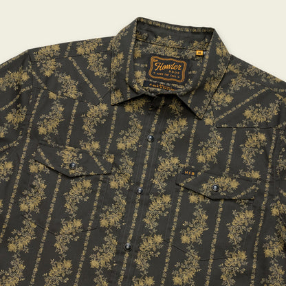 H Bar B Snapshirt: Grandpa’s Curtains Antique Black