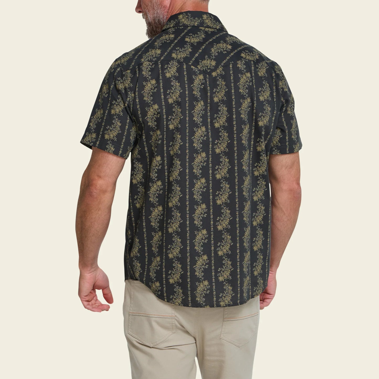 H Bar B Snapshirt: Grandpa’s Curtains Antique Black