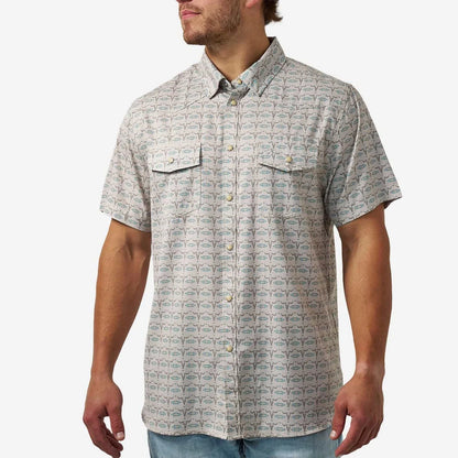 Burlebo Performance Western Shirt - Skull Rancher