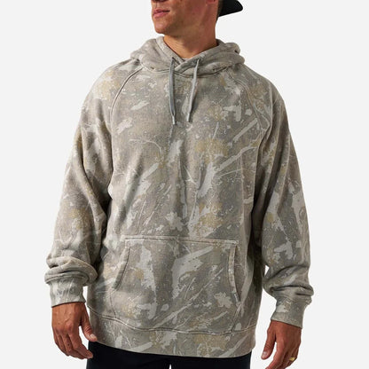 Burlebo Vintage Washed Hoodie - Drifter Camo
