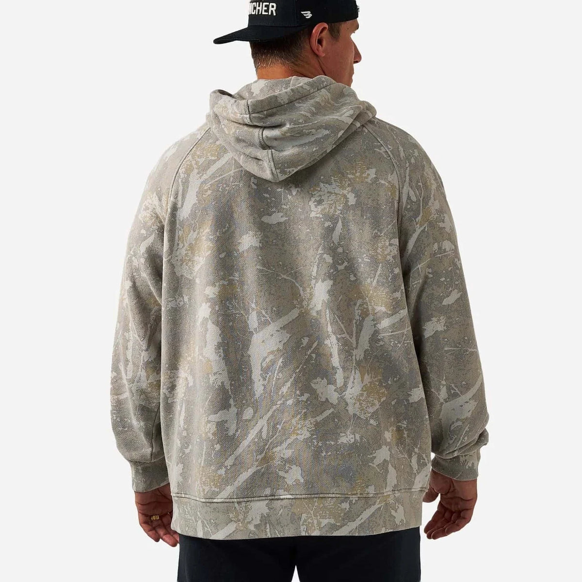 Burlebo Vintage Washed Hoodie - Drifter Camo