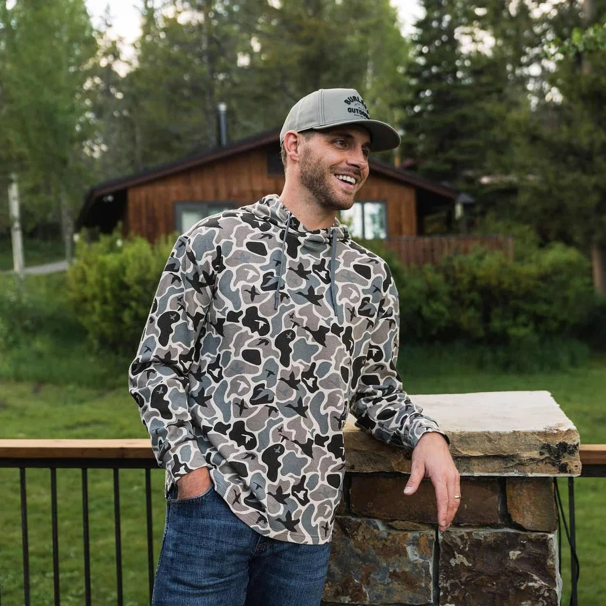 Burlebo Thermal Hoodie - Mallard Mayhem Camo