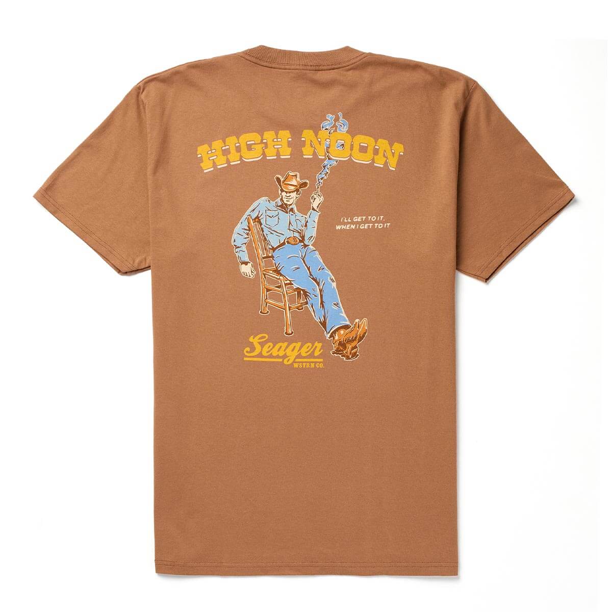 High Noon Tee: Brown Sugar