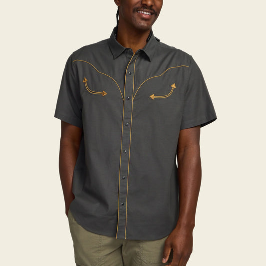 Broncbuster Snapshirt: Antique Black