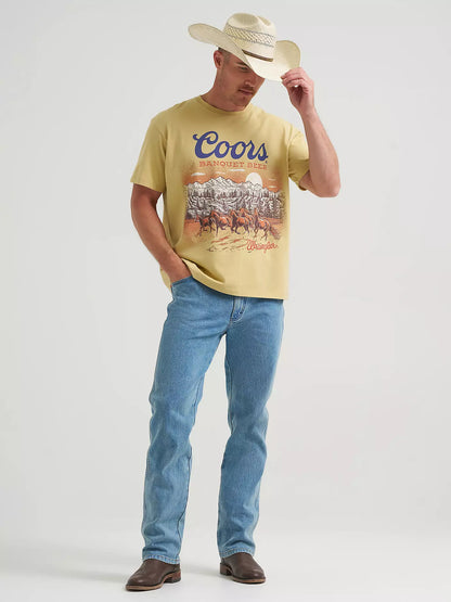 Wrangler x Coors Wild Horses Unisex T-Shirt: Moonstone