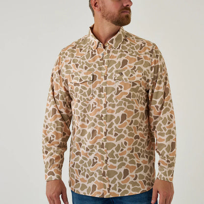 Long Sleeve - Performance Western Shirt - Venado Camo