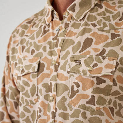 Long Sleeve - Performance Western Shirt - Venado Camo