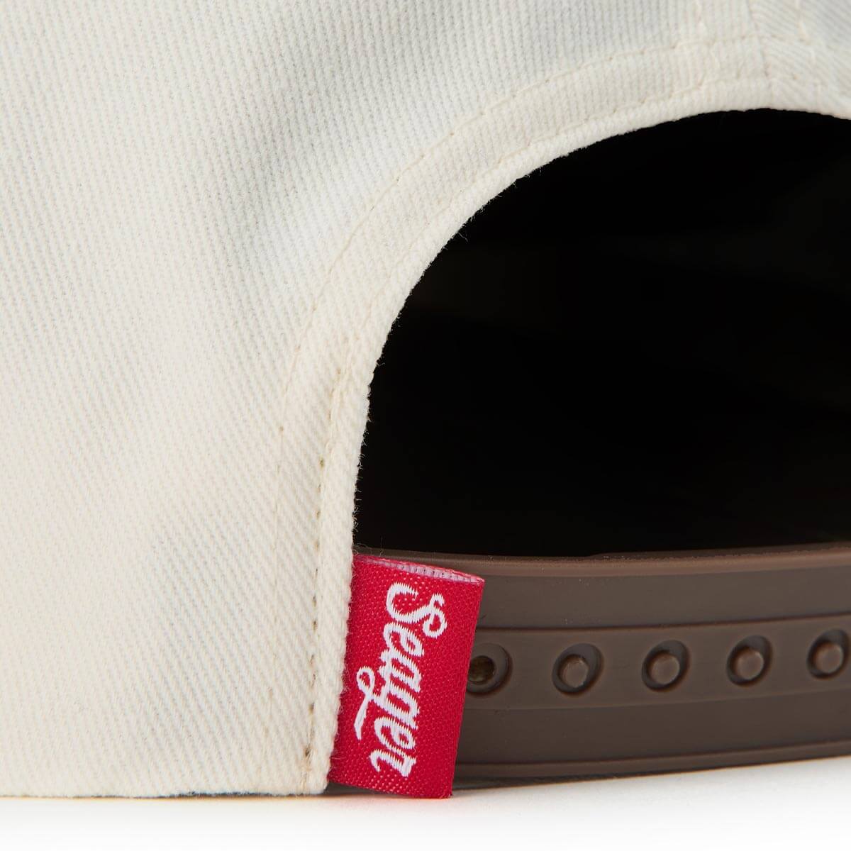 Rodeo SnapBack: Cream/Brown